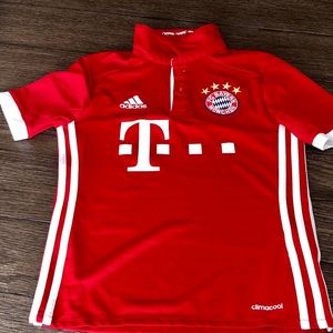 Boys Adidas Soccer Collared Jersey